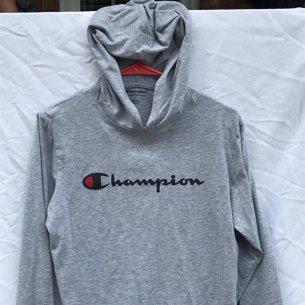 Youth large champions long sleeve t-shirt